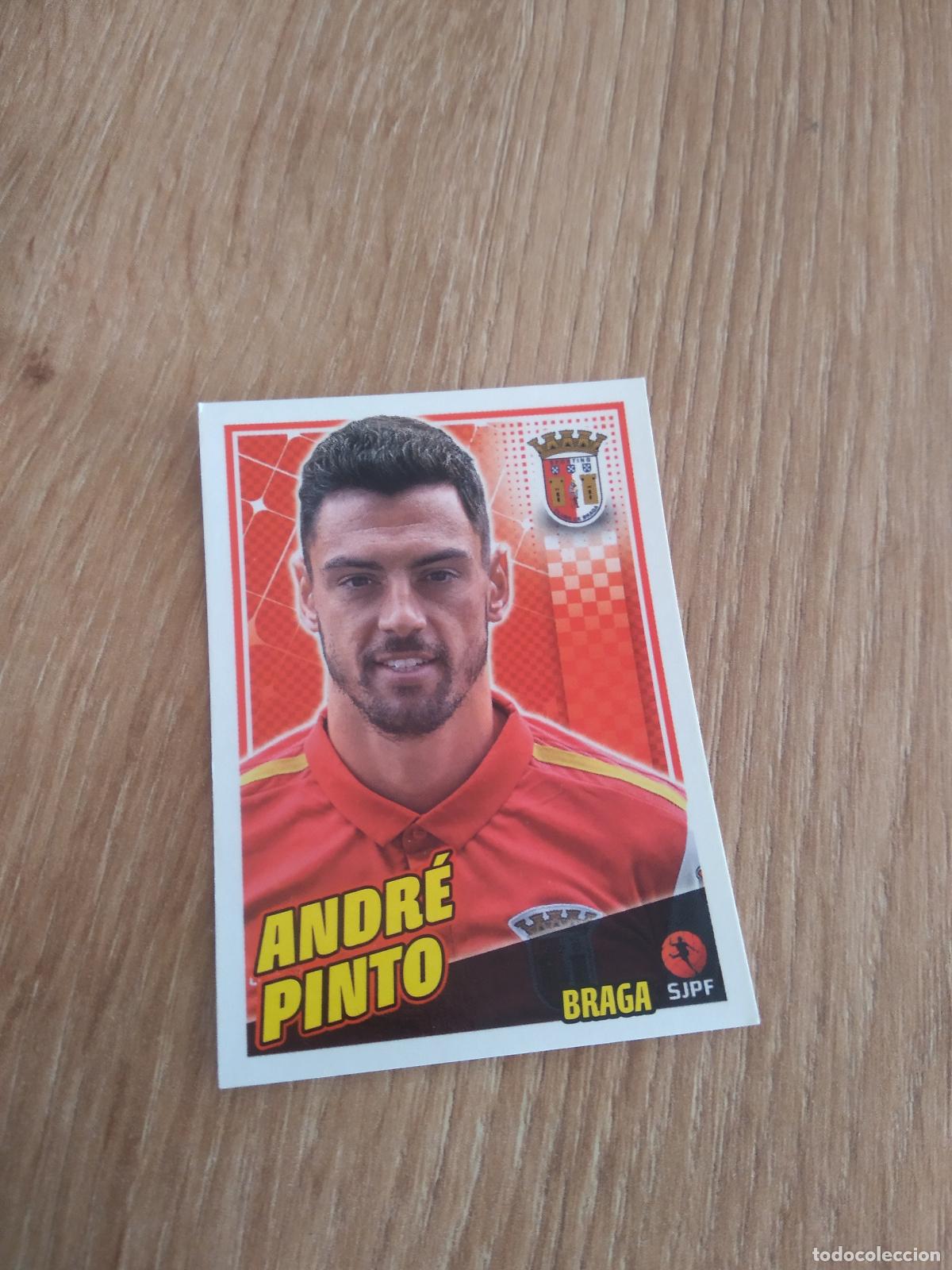 Cromos de F&uacute;tbol: 120 ANDRE PINTO BRAGA CROMO FUTBOL PANINI LIGA PORTUGAL 2015-2016 FUTEBOL 15-16