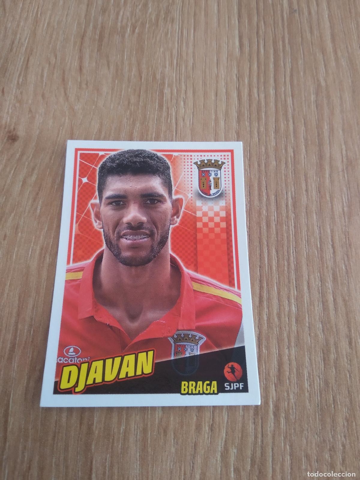 Cromos de F&uacute;tbol: 121 DJAVAN BRAGA CROMO FUTBOL PANINI LIGA PORTUGAL 2015-2016 FUTEBOL 15-16