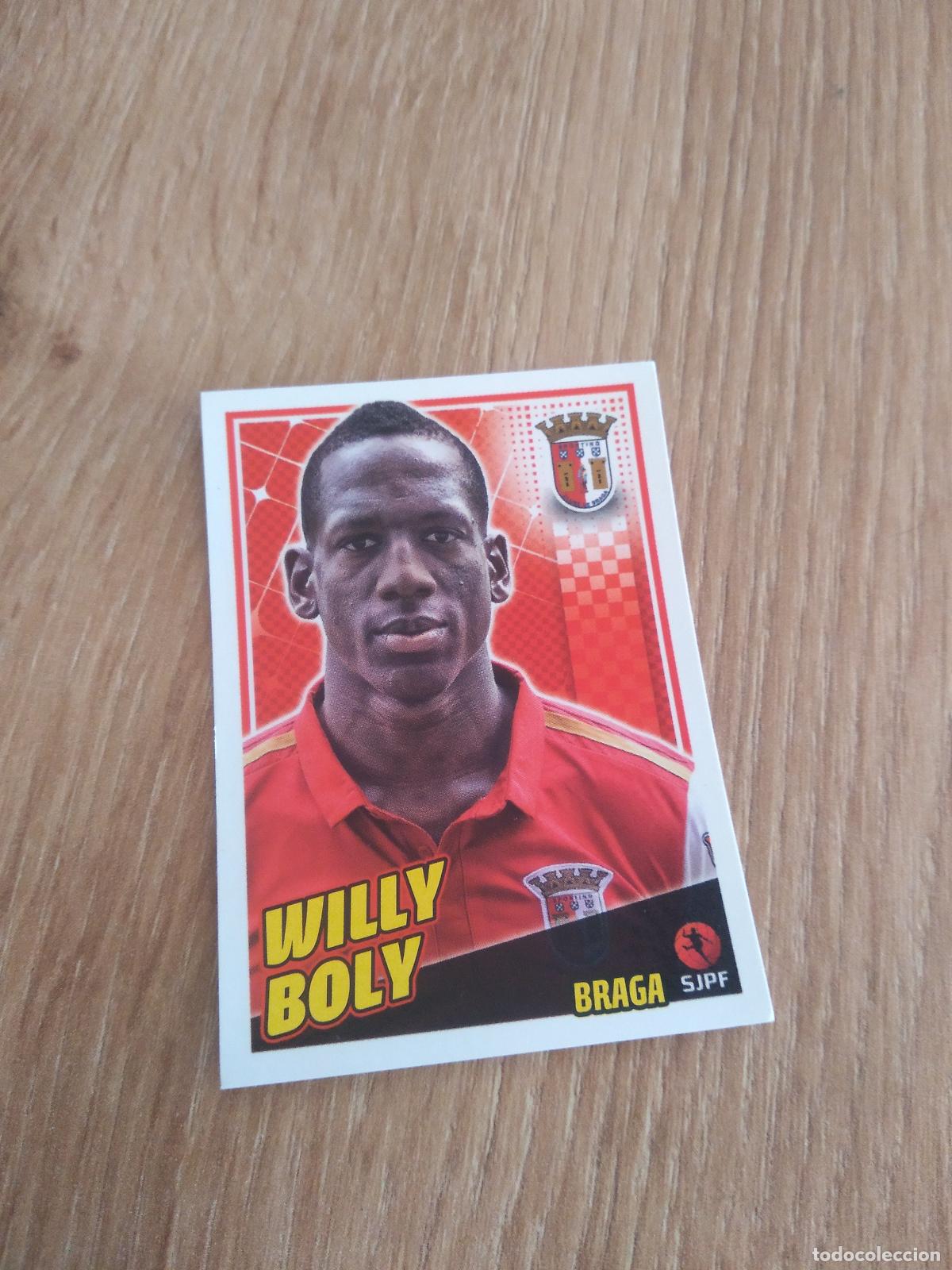 Cromos de F&uacute;tbol: 122 WILLY BOLY BRAGA CROMO FUTBOL PANINI LIGA PORTUGAL 2015-2016 FUTEBOL 15-16