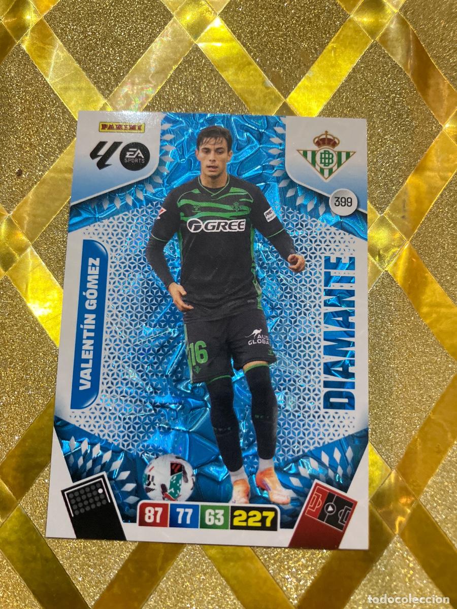 Cromos de F&uacute;tbol: CROMO DE FUTBOL NUMERO 399 VALENTIN GOMEZ BETIS DIAMANTE ADRENALYN XL 2025 2026 PANINI !