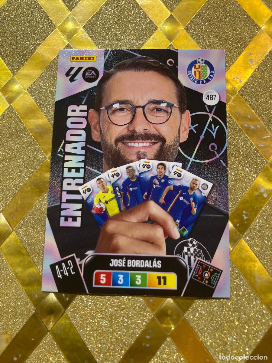 Cartes &agrave; collectionner de Football: CROMO DE FUTBOL NUMERO 487 BORDALAS GETAFE PLUS ENTRENADOR ADRENALYN XL 2025 2026 PANINI !