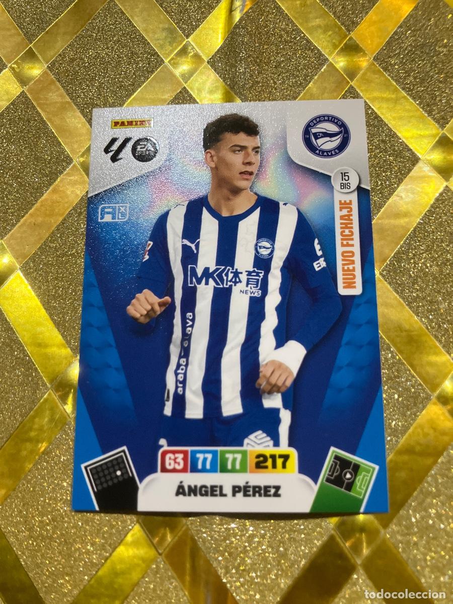 Cromos de F&uacute;tbol: CROMO DE FUTBOL NUMERO BIS 15 ANGEL PEREZ ALAVES ADRENALYN XL 2025 2026 PANINI !