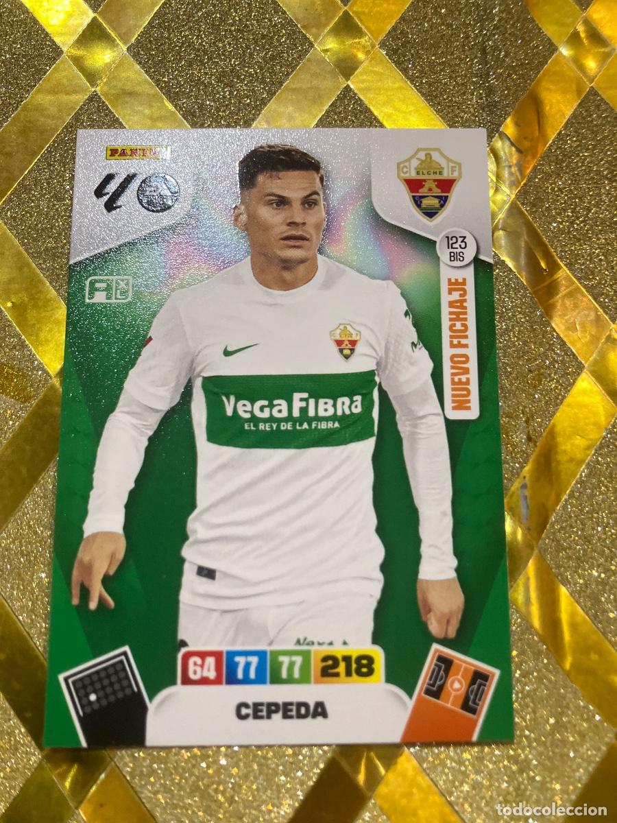 Cartes &agrave; collectionner de Football: CROMO DE FUTBOL NUMERO BIS 123 CEPEDA ELCHE ADRENALYN XL 2025 2026 PANINI !