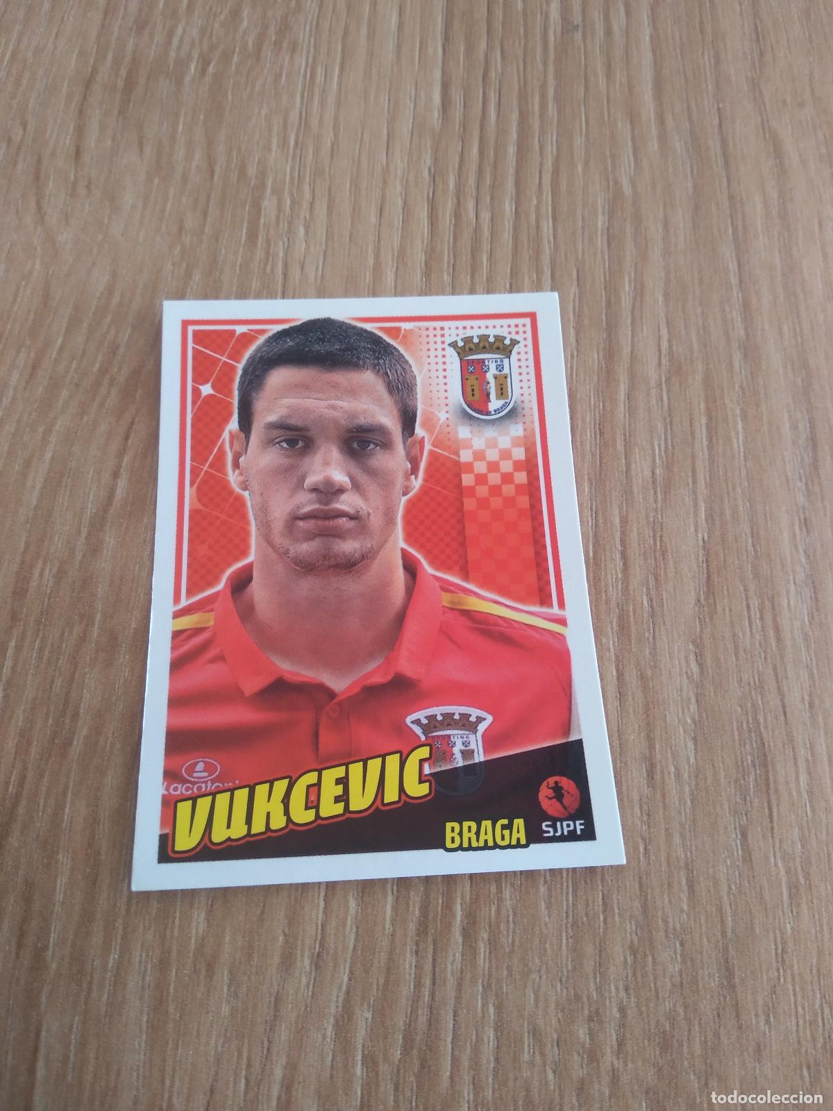 Cromos de F&uacute;tbol: 126 VUKCEVIC BRAGA CROMO FUTBOL PANINI LIGA PORTUGAL 2015-2016 FUTEBOL 15-16