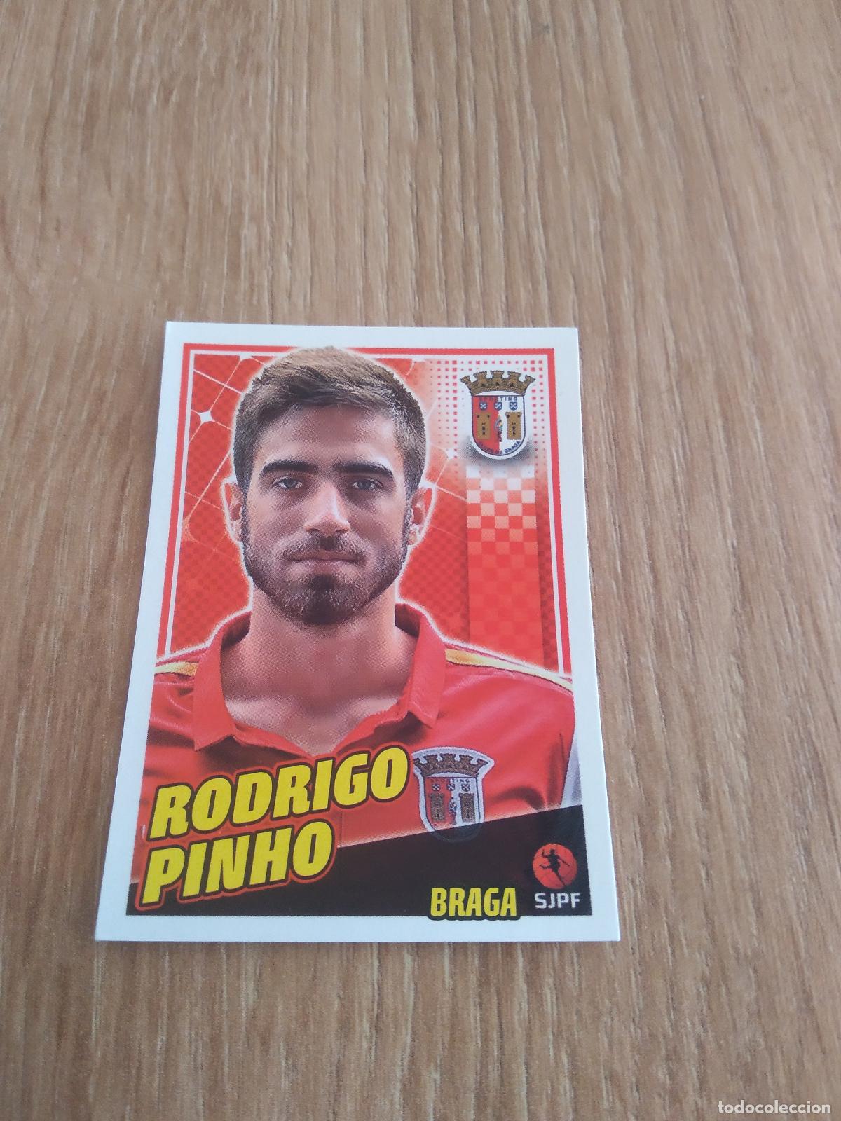Cromos de F&uacute;tbol: 130 RODRIGO PINHO BRAGA CROMO FUTBOL PANINI LIGA PORTUGAL 2015-2016 FUTEBOL 15-16