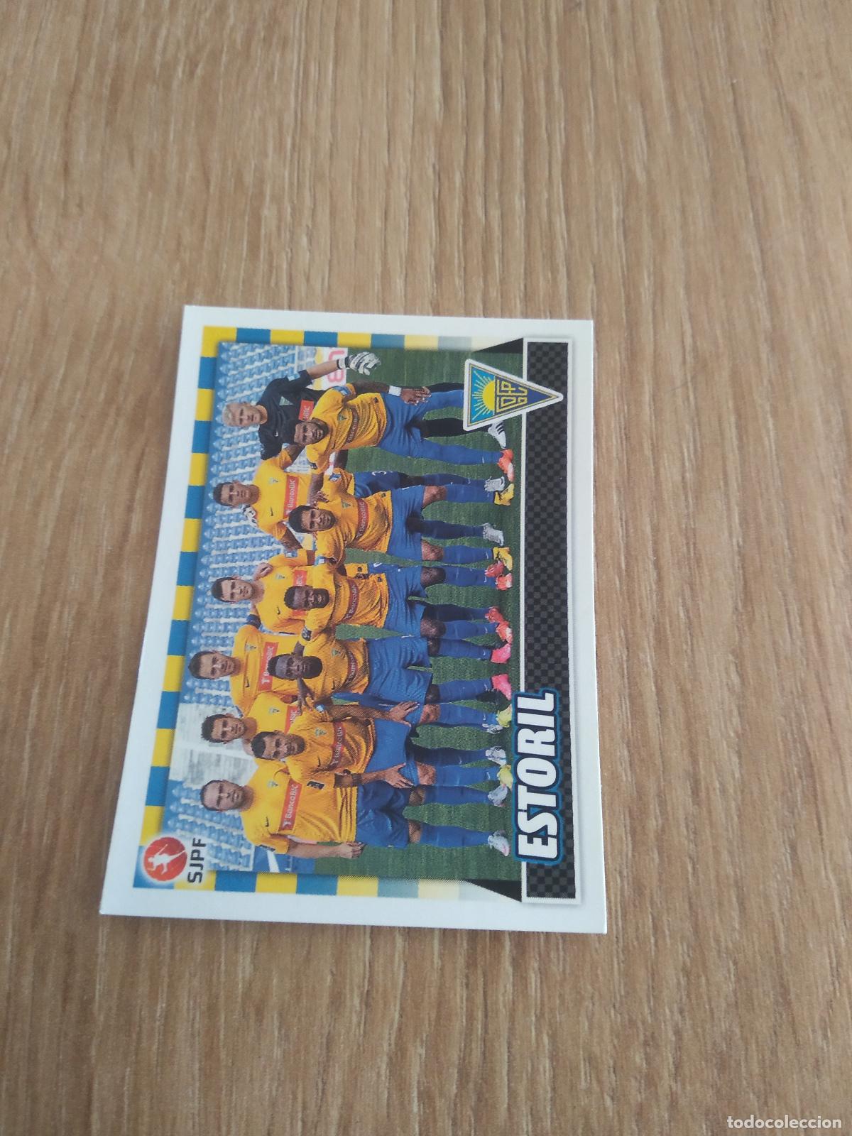 Cromos de F&uacute;tbol: 133 EQUIPO PLANTILLA ESTORIL CROMO FUTBOL PANINI LIGA PORTUGAL 2015-2016 FUTEBOL 15-16