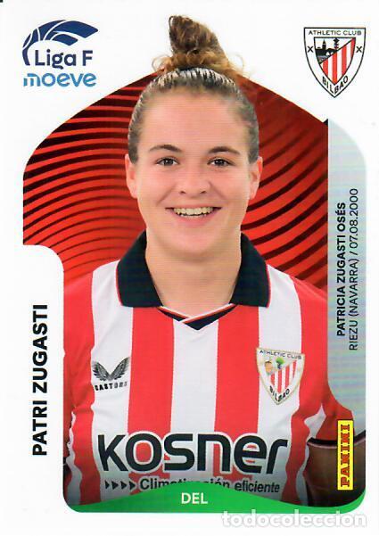 Cromos de F&uacute;tbol: CROMO PANINI LIGA FEMENINA F 2025-26 (25 - 26) - N&ordm; 39 B - PATRI ZUGASTI - ATHLETIC BILBAO