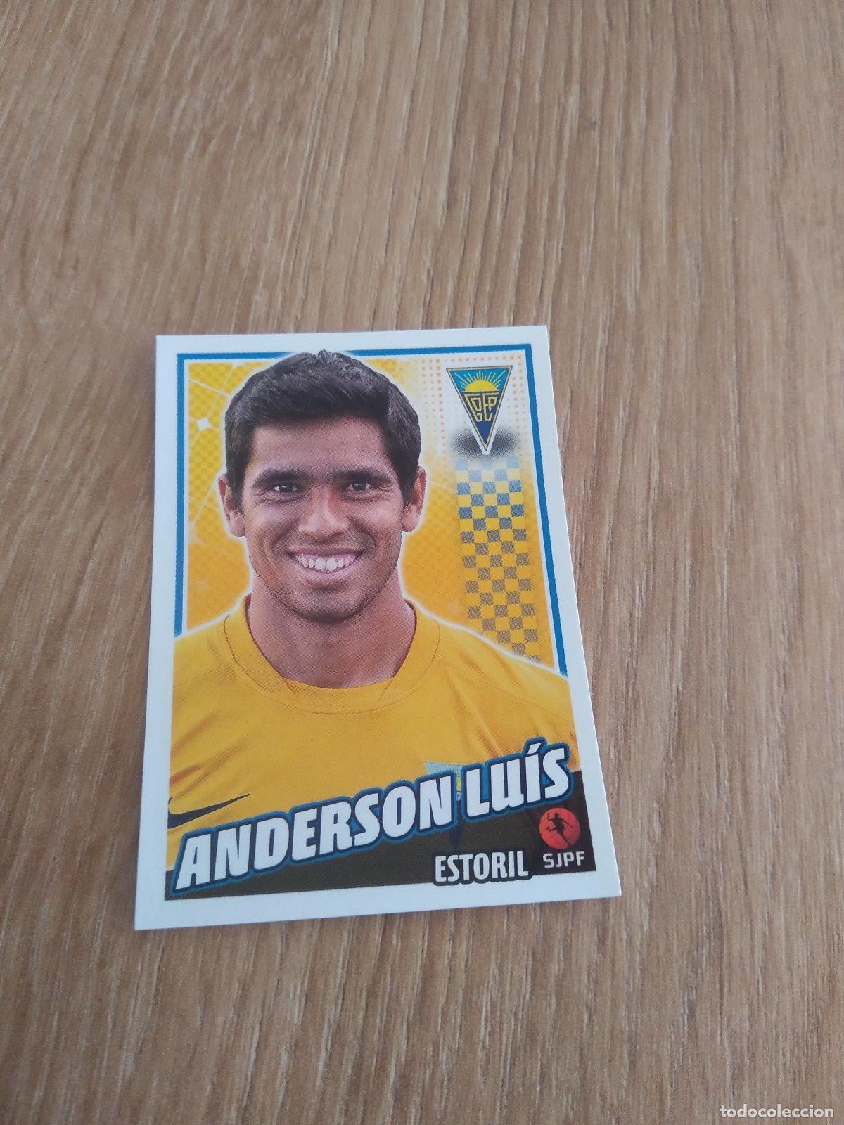 Cromos de F&uacute;tbol: 137 ANDERSON LUIS ESTORIL CROMO FUTBOL PANINI LIGA PORTUGAL 2015-2016 FUTEBOL 15-16