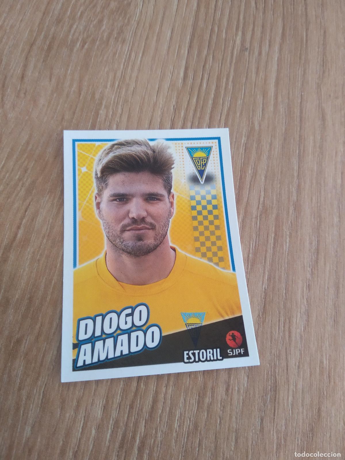 Cromos de F&uacute;tbol: 142 DIOGO AMADO ESTORIL CROMO FUTBOL PANINI LIGA PORTUGAL 2015-2016 FUTEBOL 15-16