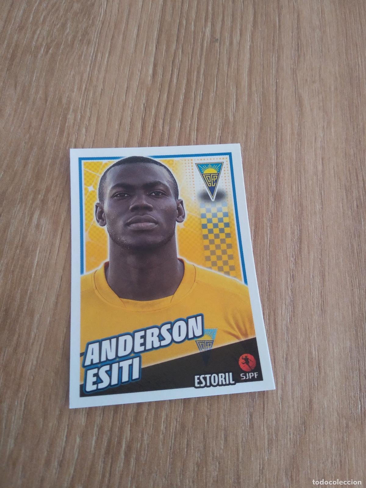 Cromos de F&uacute;tbol: 143 ANDERSON ESITI ESTORIL CROMO FUTBOL PANINI LIGA PORTUGAL 2015-2016 FUTEBOL 15-16