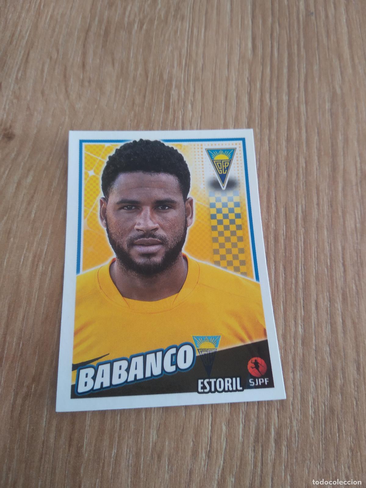 Cromos de F&uacute;tbol: 144 BABANCO ESTORIL CROMO FUTBOL PANINI LIGA PORTUGAL 2015-2016 FUTEBOL 15-16