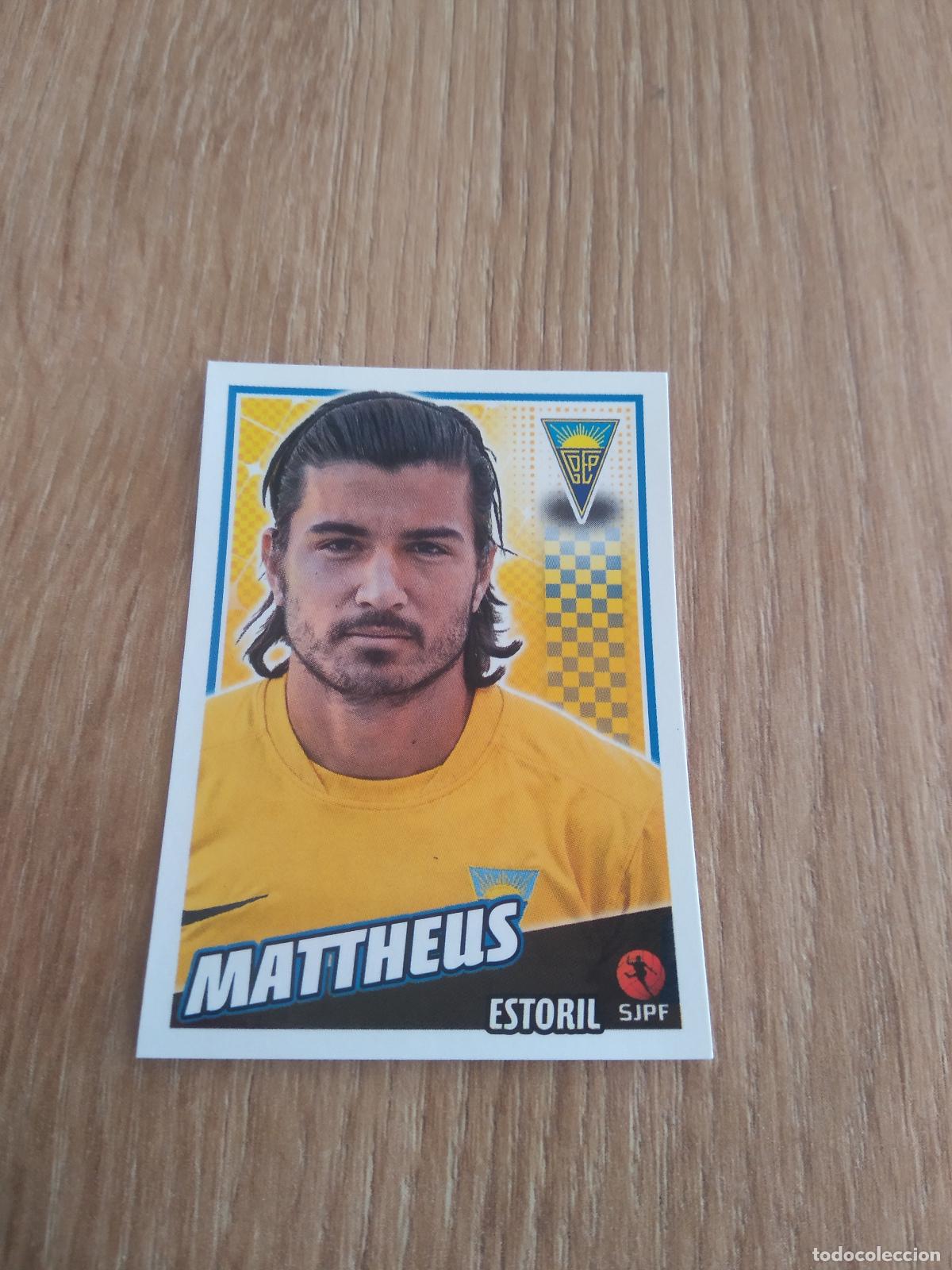 Cromos de F&uacute;tbol: 145 MATTHEUS ESTORIL CROMO FUTBOL PANINI LIGA PORTUGAL 2015-2016 FUTEBOL 15-16