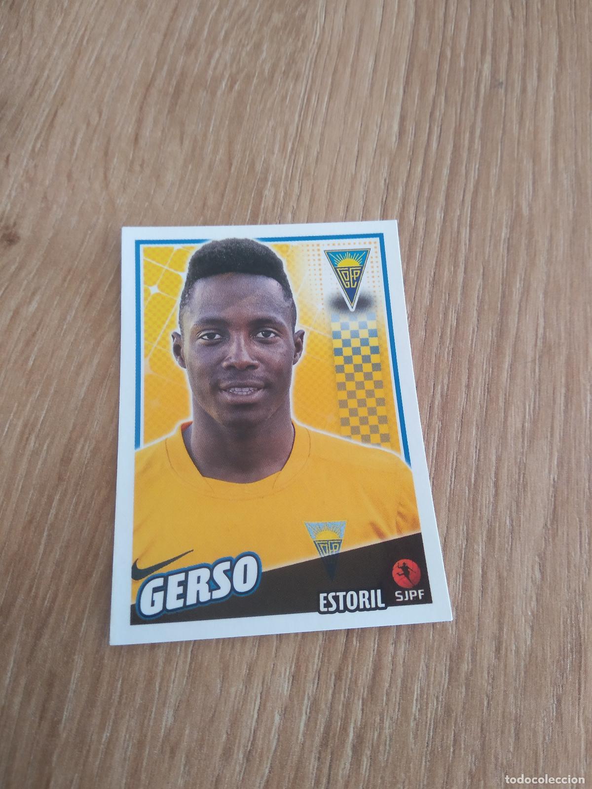 Cromos de F&uacute;tbol: 148 GERSO ESTORIL CROMO FUTBOL PANINI LIGA PORTUGAL 2015-2016 FUTEBOL 15-16