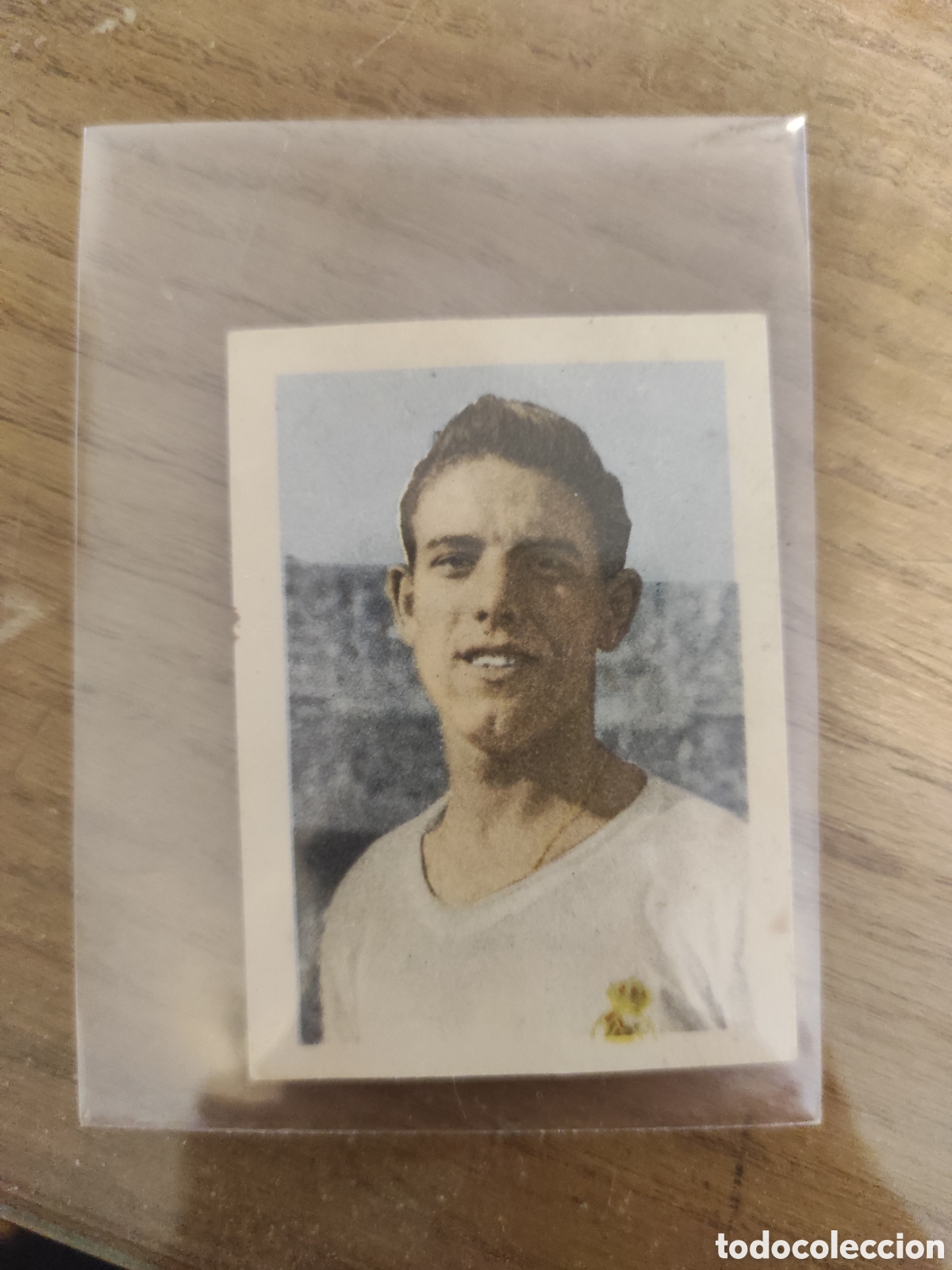 Cromos de F&uacute;tbol: Cromo futbol Mateos, Real Madrid Mediados de 1950
