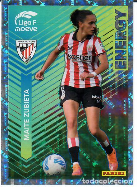 Cromos de F&uacute;tbol: CROMO PANINI LIGA FEMENINA F 2025-26 (25 - 26) - ENERGY N&ordm; 347 - MAITE ZUBIETA - ATHLETIC BILBAO