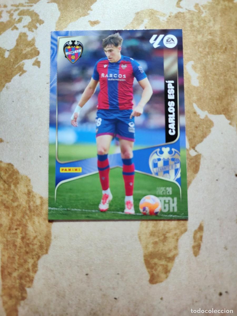Cromos de F&uacute;tbol: Levante 215 CARLOS ESP&Iacute; Megacracks MGK 2025-26