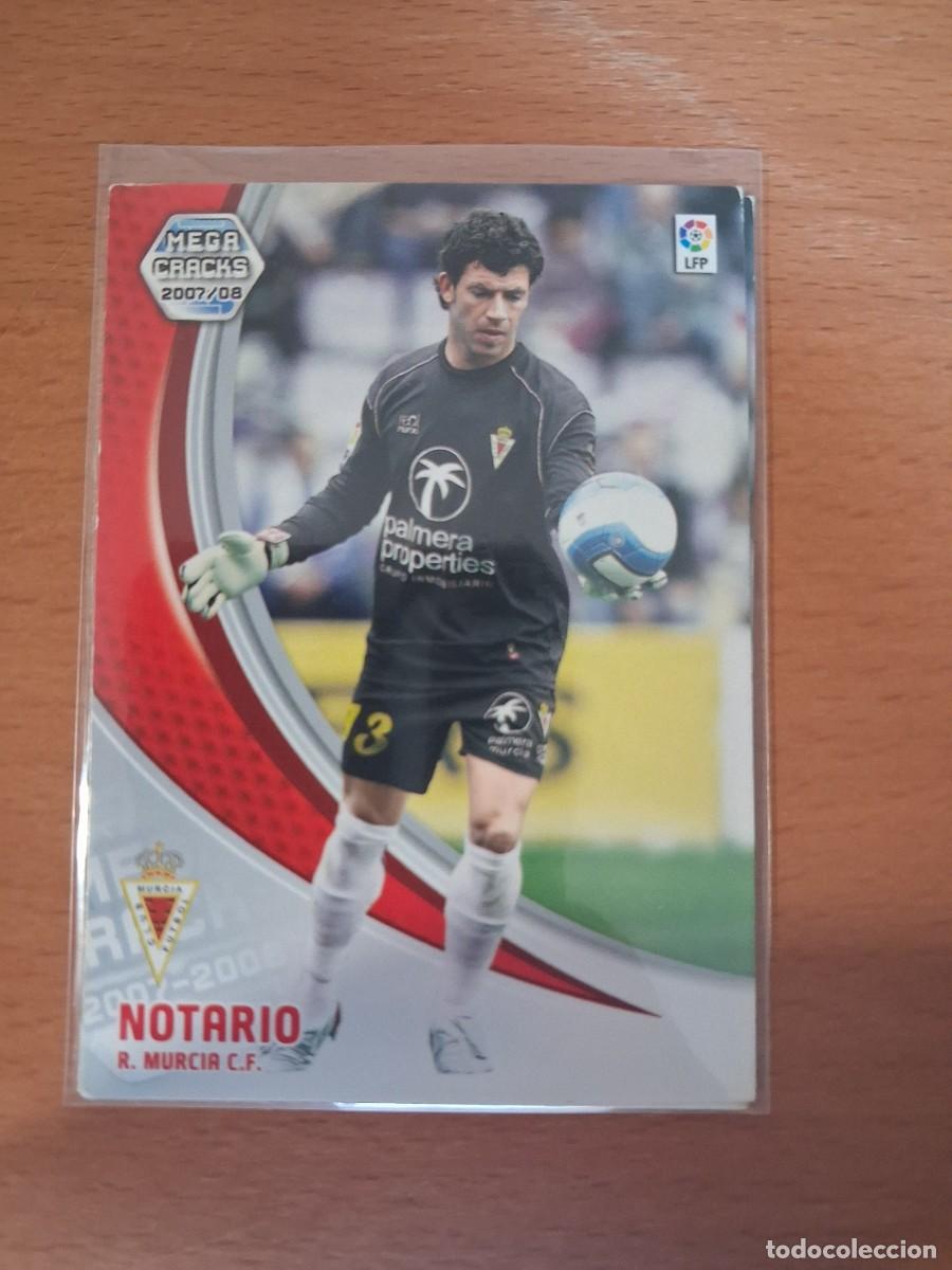 Cromos de F&uacute;tbol: Megacracks 2007 2008 07 08 Real Murcia CF 200 Notario