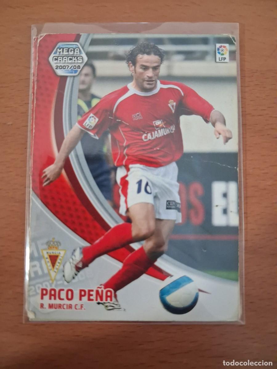 Cromos de F&uacute;tbol: Megacracks 2007 2008 07 08 Real Murcia CF 205 Paco Pe&ntilde;a