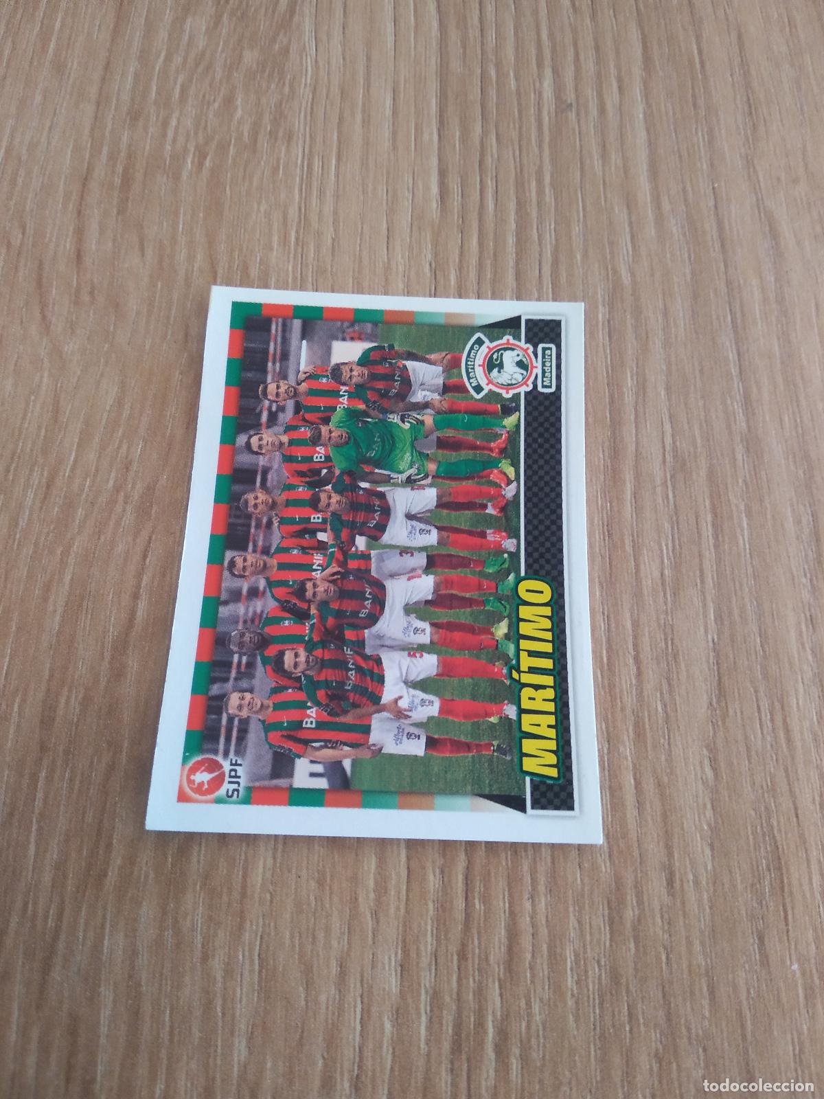 Cromos de F&uacute;tbol: 152 EQUIPO PLANTILLA MARITIMO CROMO FUTBOL PANINI LIGA PORTUGAL 2015-2016 FUTEBOL 15-16