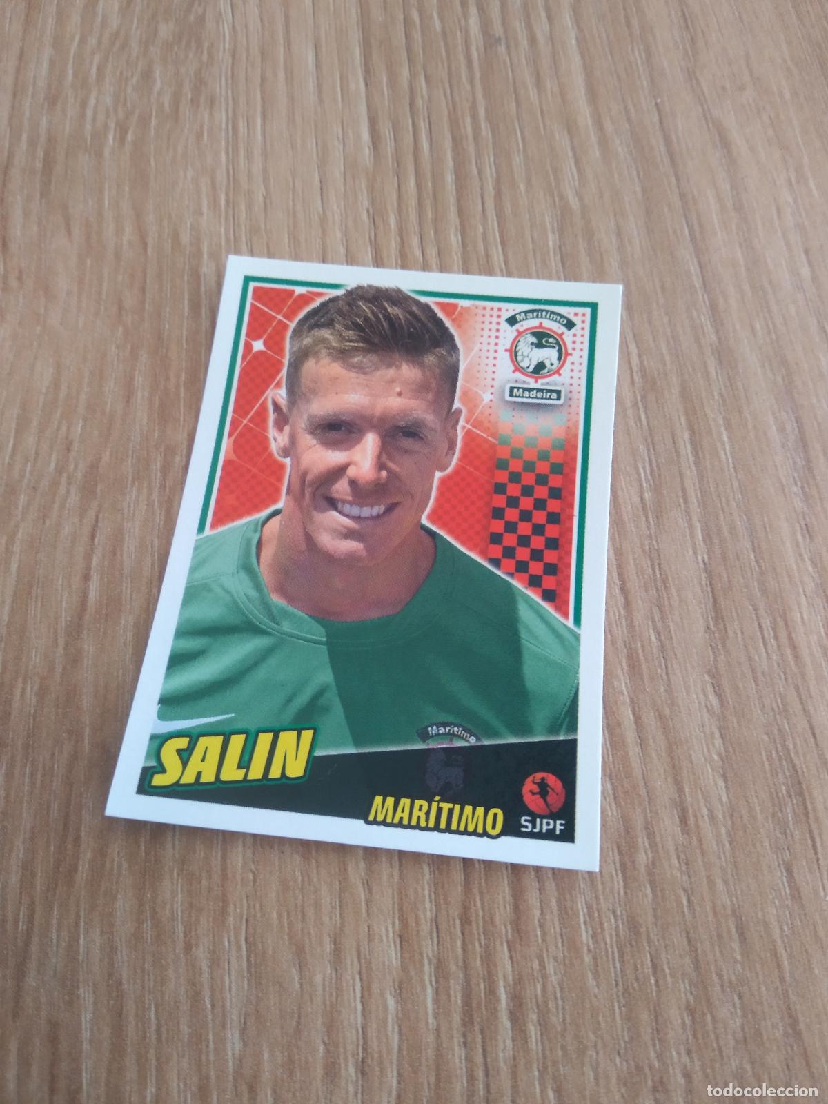 Cromos de F&uacute;tbol: 154 SALIN MARITIMO CROMO FUTBOL PANINI LIGA PORTUGAL 2015-2016 FUTEBOL 15-16
