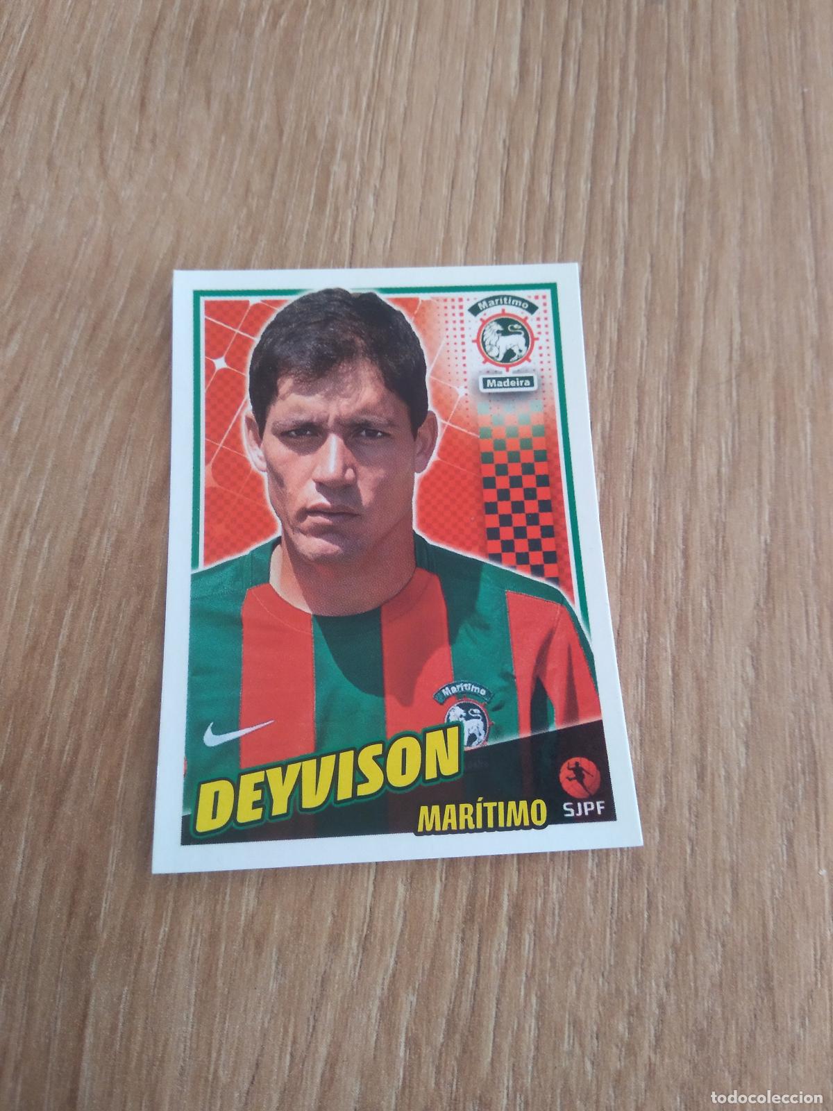 Cromos de F&uacute;tbol: 157 DEYVISON MARITIMO CROMO FUTBOL PANINI LIGA PORTUGAL 2015-2016 FUTEBOL 15-16