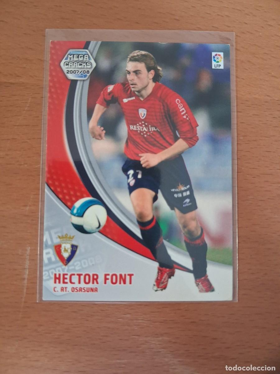 Figurine di Calcio: Megacracks 2007 2008 07 08 CA Osasuna 232 Hector Font