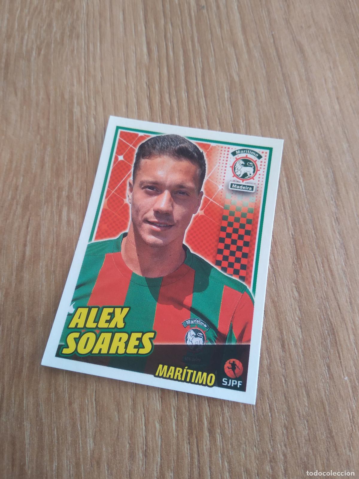 Figurine di Calcio: 161 ALEX SOARES MARITIMO CROMO FUTBOL PANINI LIGA PORTUGAL 2015-2016 FUTEBOL 15-16