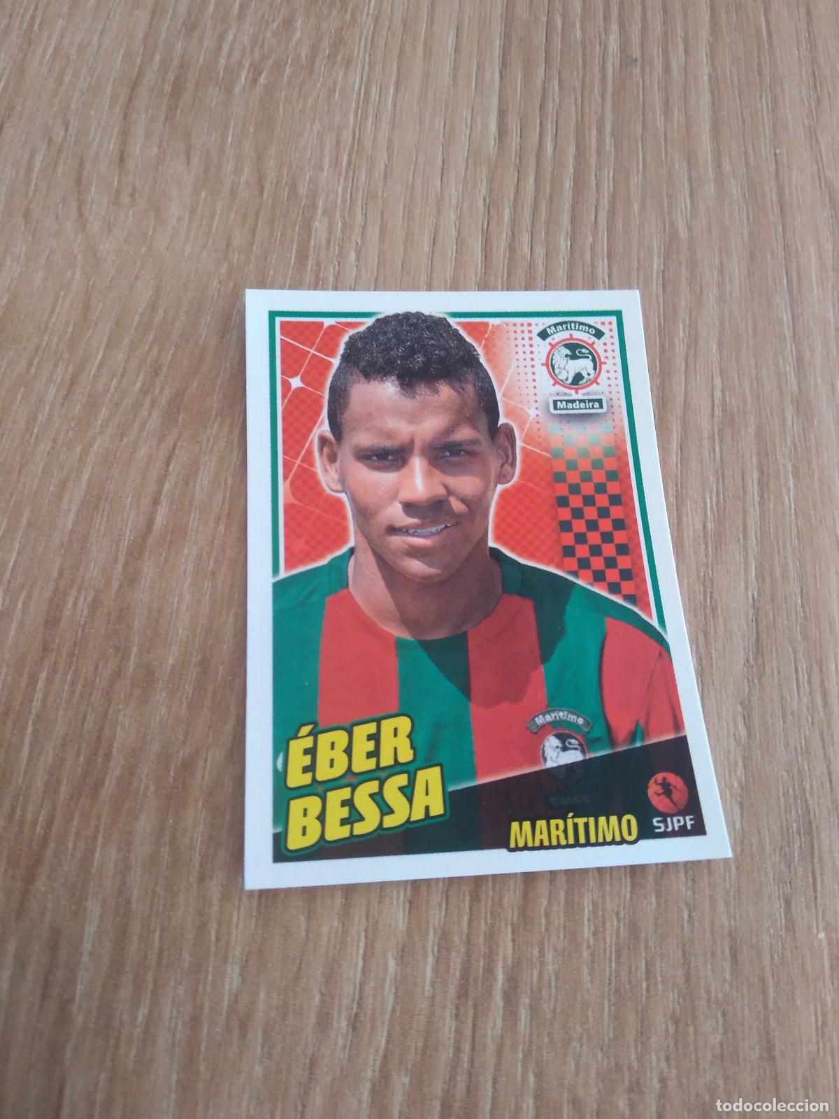 Cromos de F&uacute;tbol: 163 EBER BESSA MARITIMO CROMO FUTBOL PANINI LIGA PORTUGAL 2015-2016 FUTEBOL 15-16