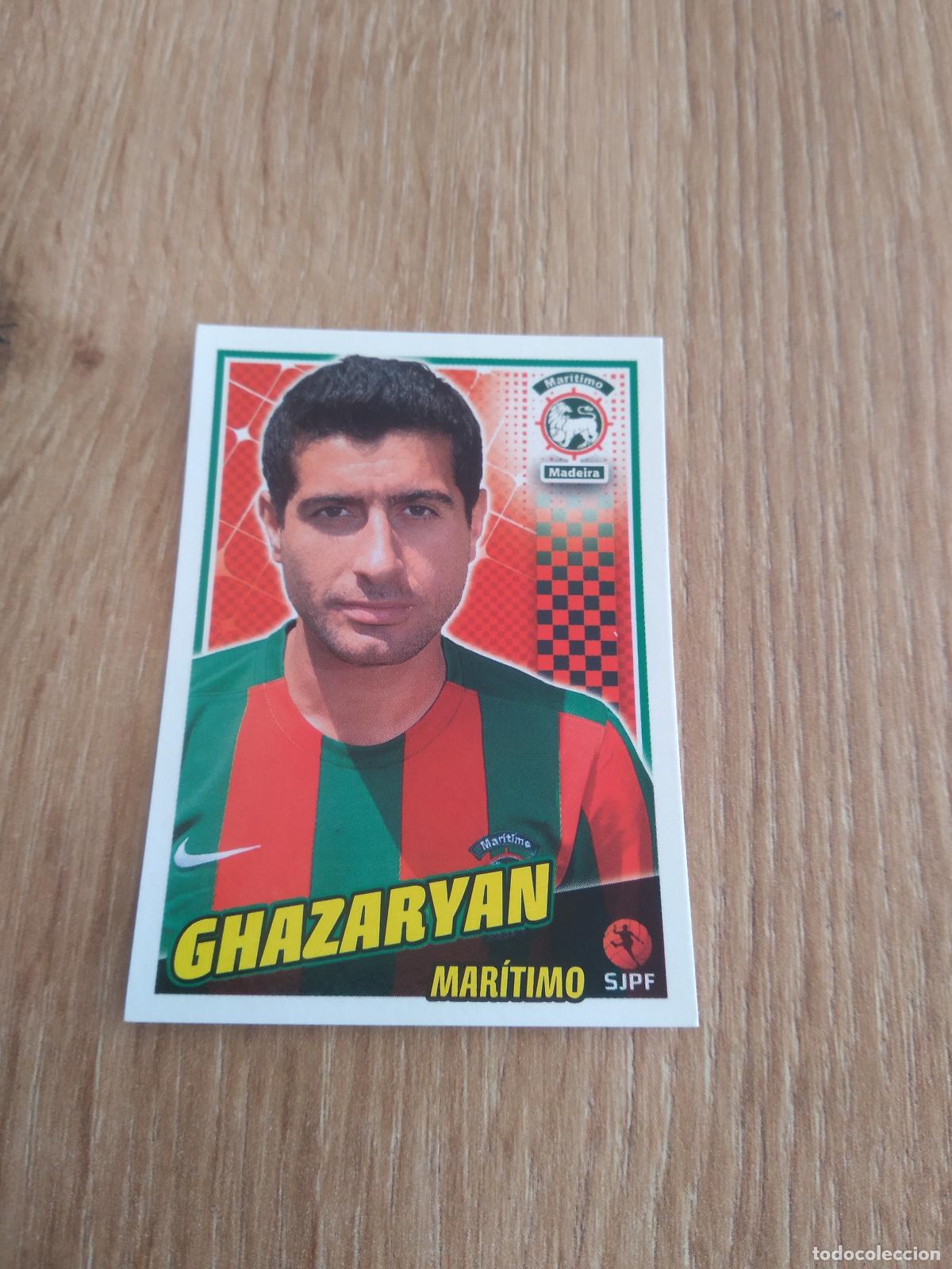 Cromos de F&uacute;tbol: 167 GHAZARYAN MARITIMO CROMO FUTBOL PANINI LIGA PORTUGAL 2015-2016 FUTEBOL 15-16