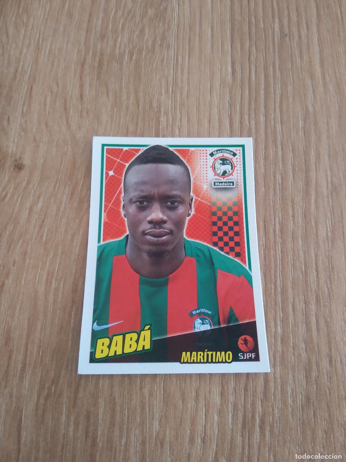 Cromos de F&uacute;tbol: 169 BABA MARITIMO CROMO FUTBOL PANINI LIGA PORTUGAL 2015-2016 FUTEBOL 15-16