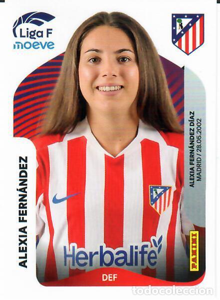 Cromos de F&uacute;tbol: CROMO PANINI LIGA FEMENINA F 2025-26 (25 - 26) - N&ordm; 46 - ALEXIA FERN&Aacute;NDEZ - ATL&Eacute;TICO DE MADRID