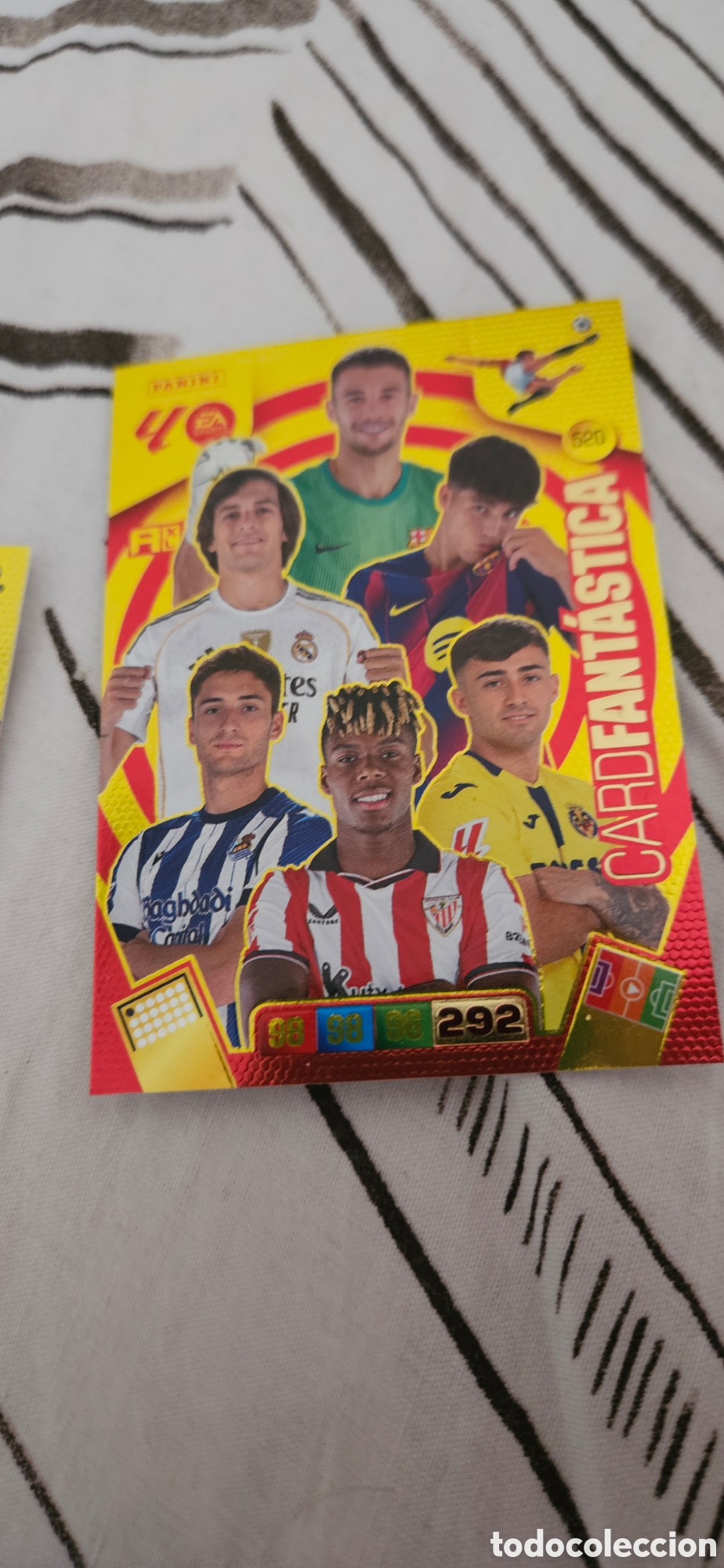 Cromos de F&uacute;tbol: Card Fant&aacute;stica adrenalyn 2025 2026 25 26 520