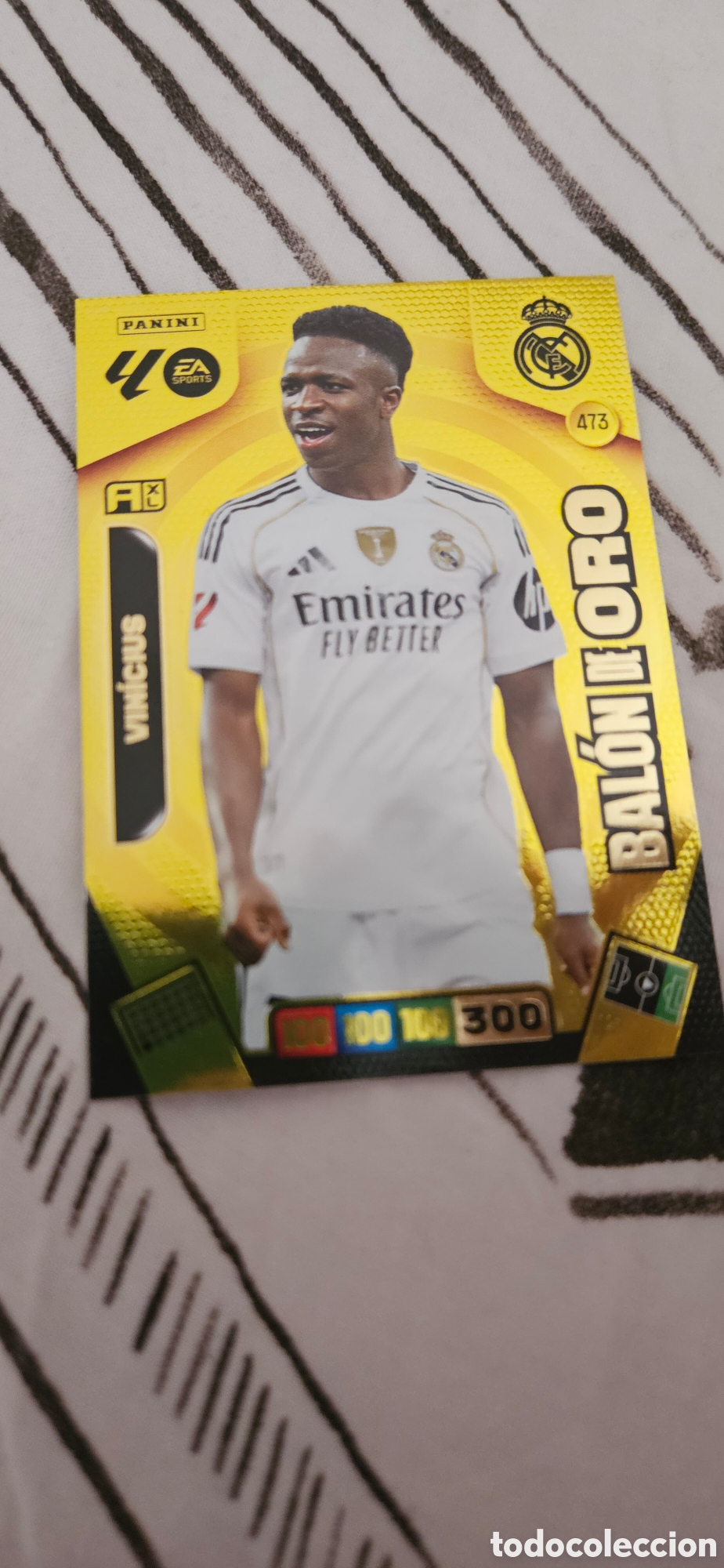 Cromos de F&uacute;tbol: Vinicius 473 real Madrid adrenalyn 2025 2026 25 26 520