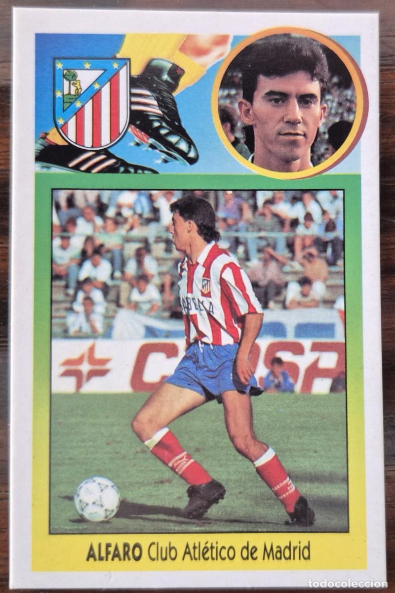 Cromos de F&uacute;tbol: este 93-94 93 94 1993-1994 alfaro atletico madrid carton