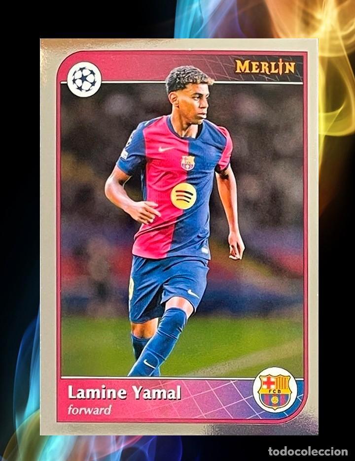 Cromos de F&uacute;tbol: Lamine Yamal - 2024-25 Topps Merlin UEFA Club Competitions - #19