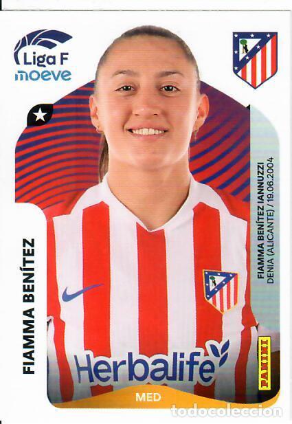 Cromos de F&uacute;tbol: CROMO PANINI LIGA FEMENINA F 2025-26 (25 - 26) - N&ordm; 55 - FIAMMA BEN&Iacute;TEZ - ATL&Eacute;TICO MADRID