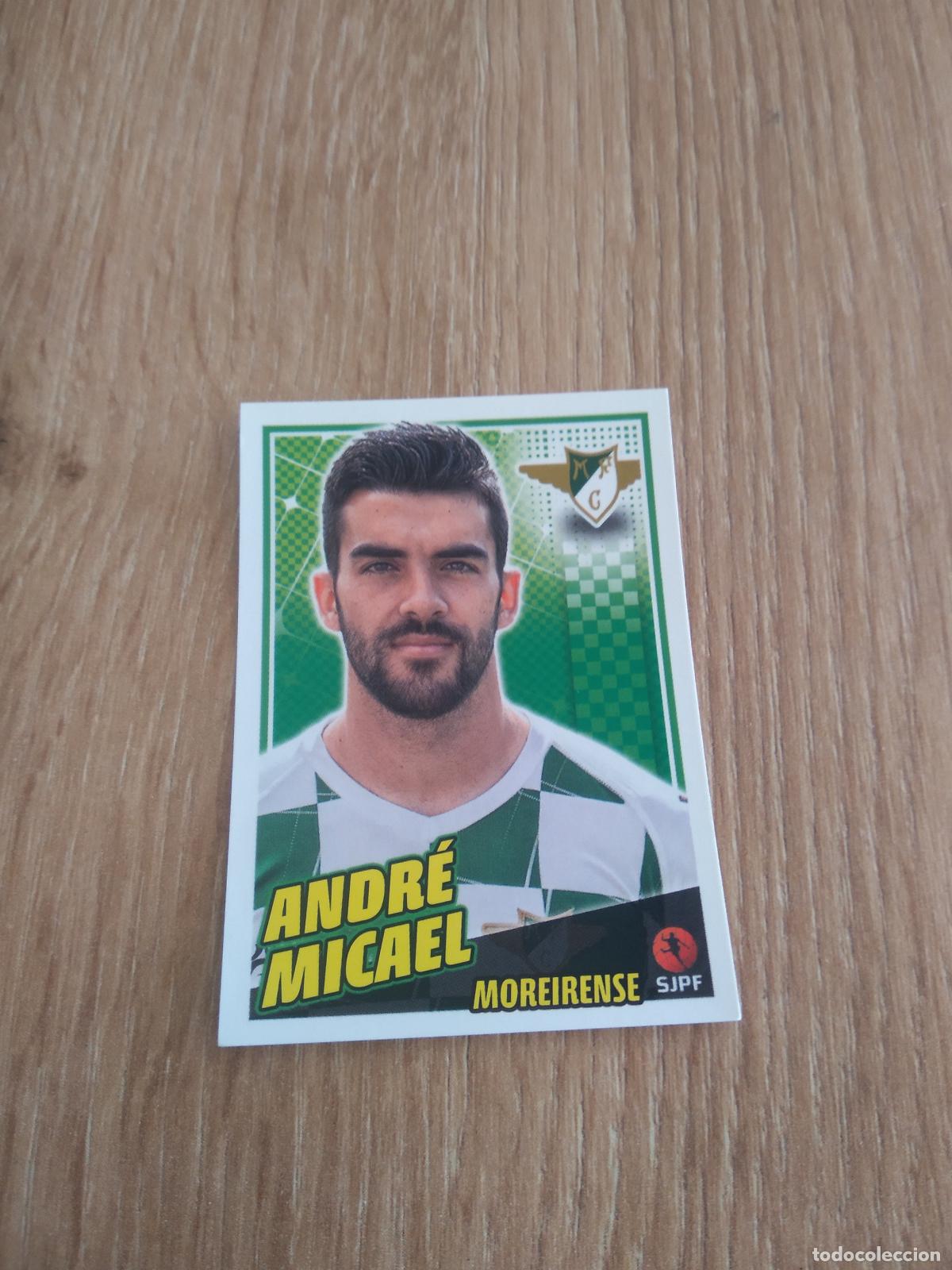 Cromos de F&uacute;tbol: 177 ANDRE MICAEL MOREIRENSE CROMO FUTBOL PANINI LIGA PORTUGAL 2015-2016 FUTEBOL 15-16