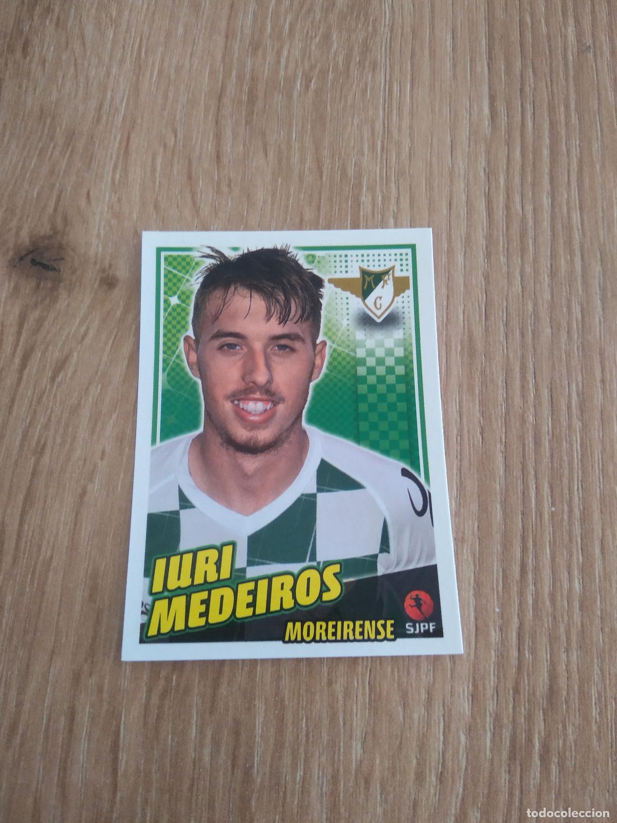 Cromos de F&uacute;tbol: 186 IURI MEDEIROS MOREIRENSE CROMO FUTBOL PANINI LIGA PORTUGAL 2015-2016 FUTEBOL 15-16