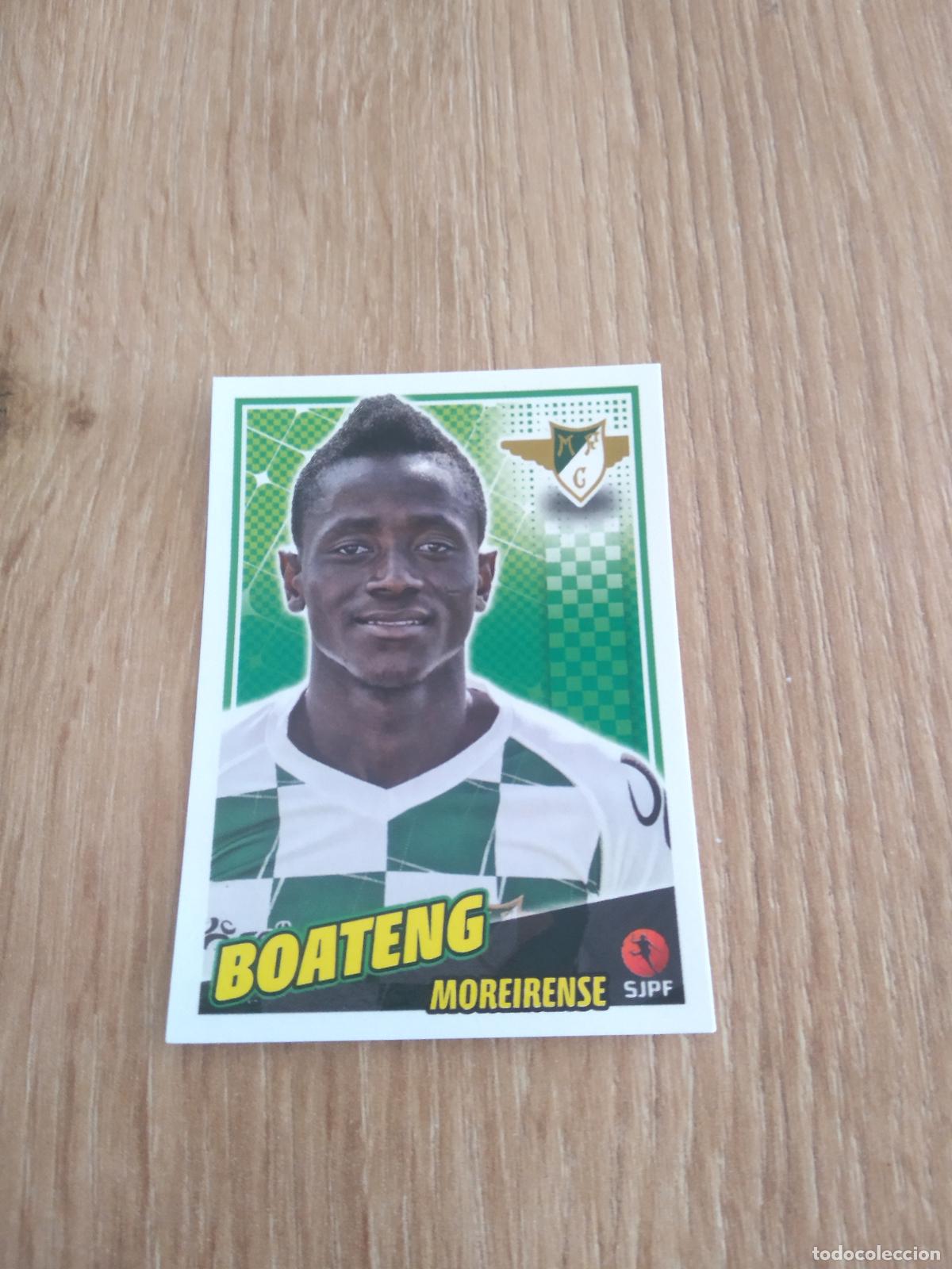Cromos de F&uacute;tbol: 187 BOATENG MOREIRENSE CROMO FUTBOL PANINI LIGA PORTUGAL 2015-2016 FUTEBOL 15-16