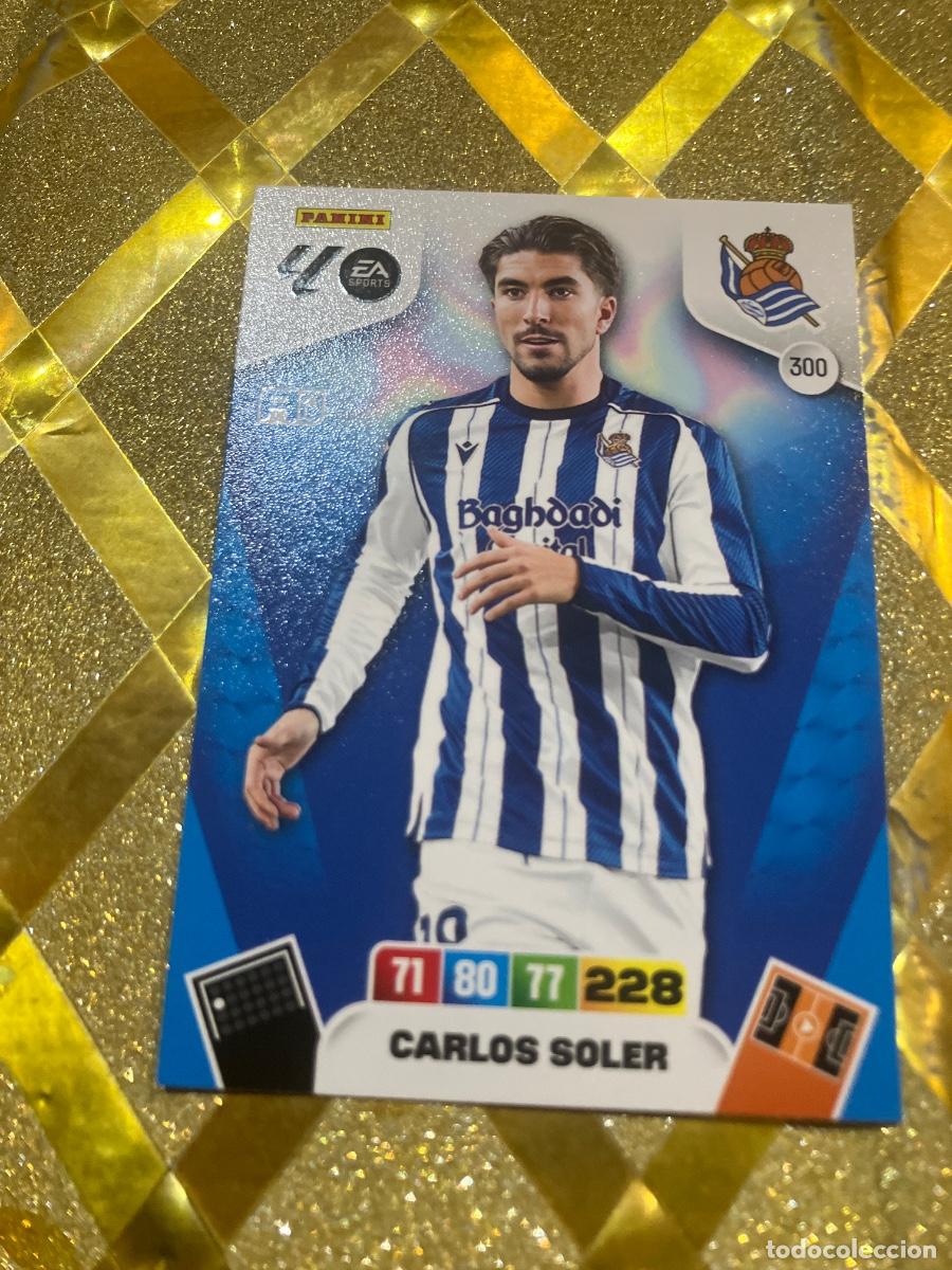 Cromos de F&uacute;tbol: CROMO DE FUTBOL NUMERO 300 CARLOS SOLER DE LA REAL SOCIEDAD ADRENALYN XL 2025 2026 PANINI !