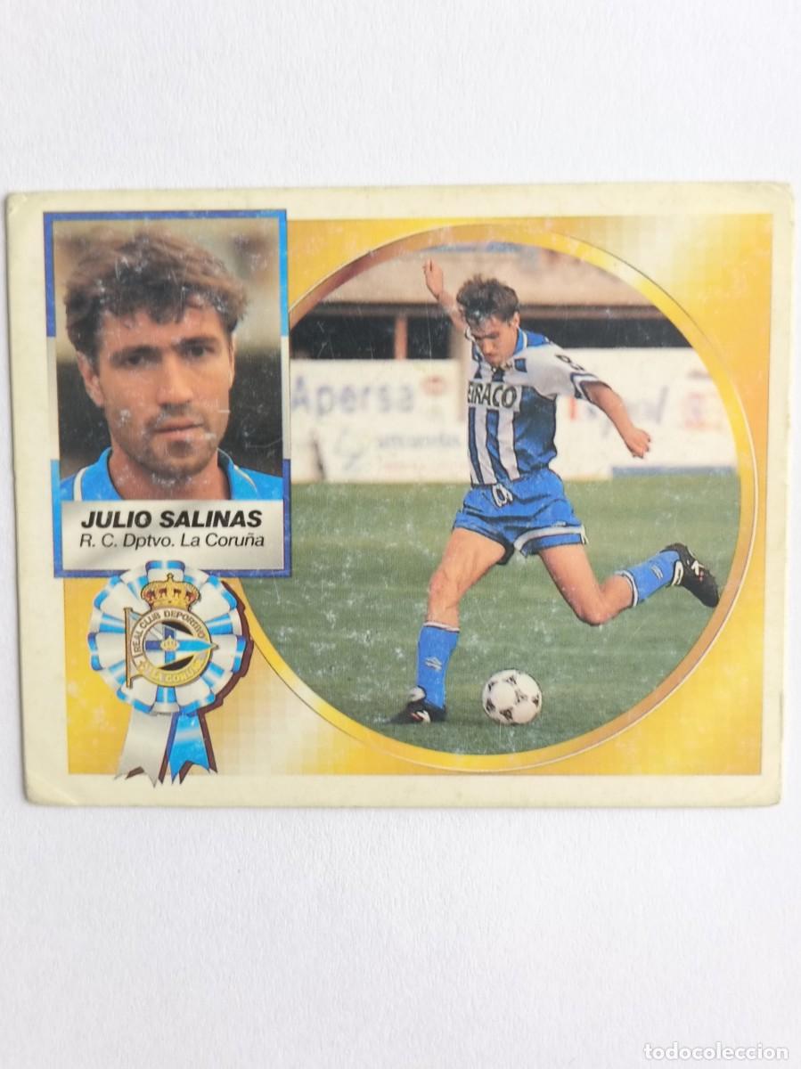 Cromos de F&uacute;tbol: JULIO SALINAS (ULTIMO FICHAJE 7) DEPORTIVO DE LA CORU&Ntilde;A 94/95 ESTE