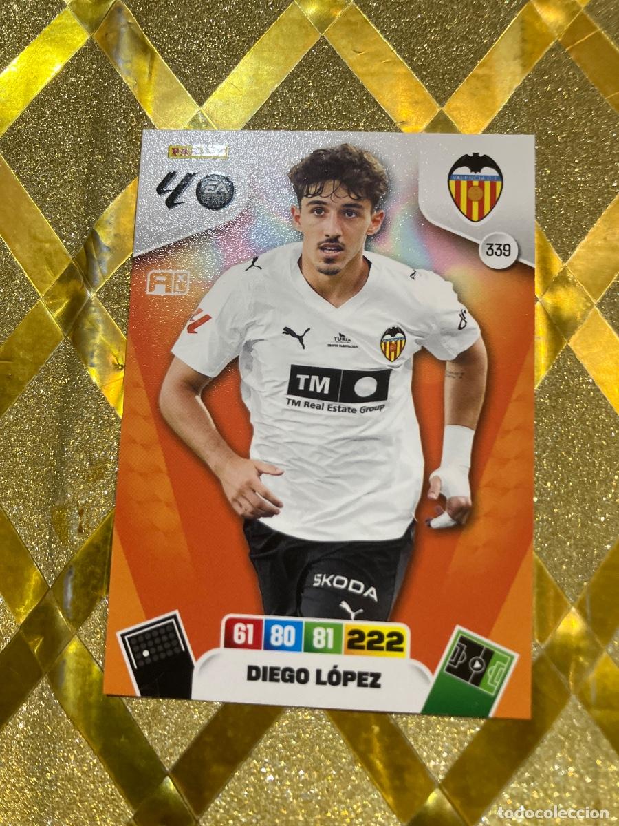 Cromos de F&uacute;tbol: CROMO DE FUTBOL NUMERO 339 DIEGO LOPEZ VALENCIA ADRENALYN XL 2025 2026 PANINI !