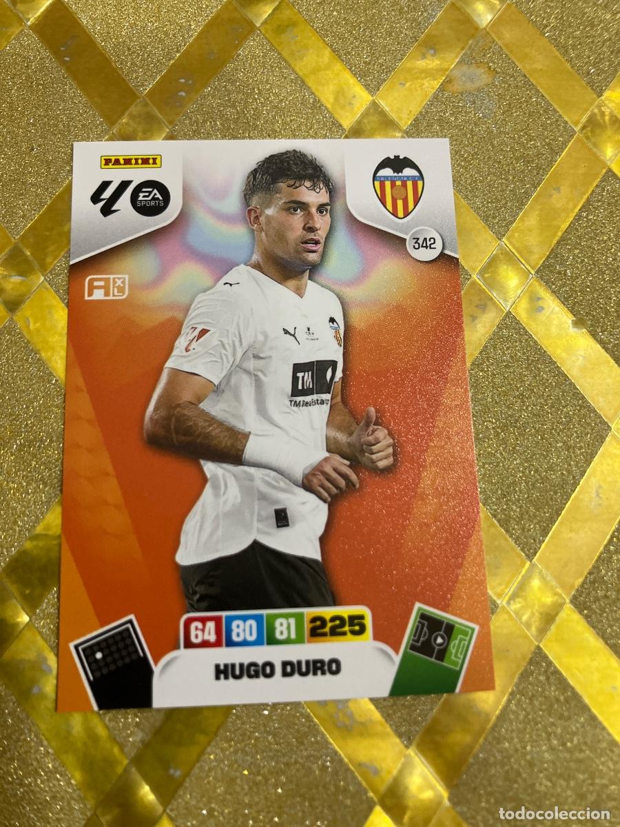 Cromos de F&uacute;tbol: CROMO DE FUTBOL NUMERO 342 HUGO DURO VALENCIA ADRENALYN XL 2025 2026 PANINI !