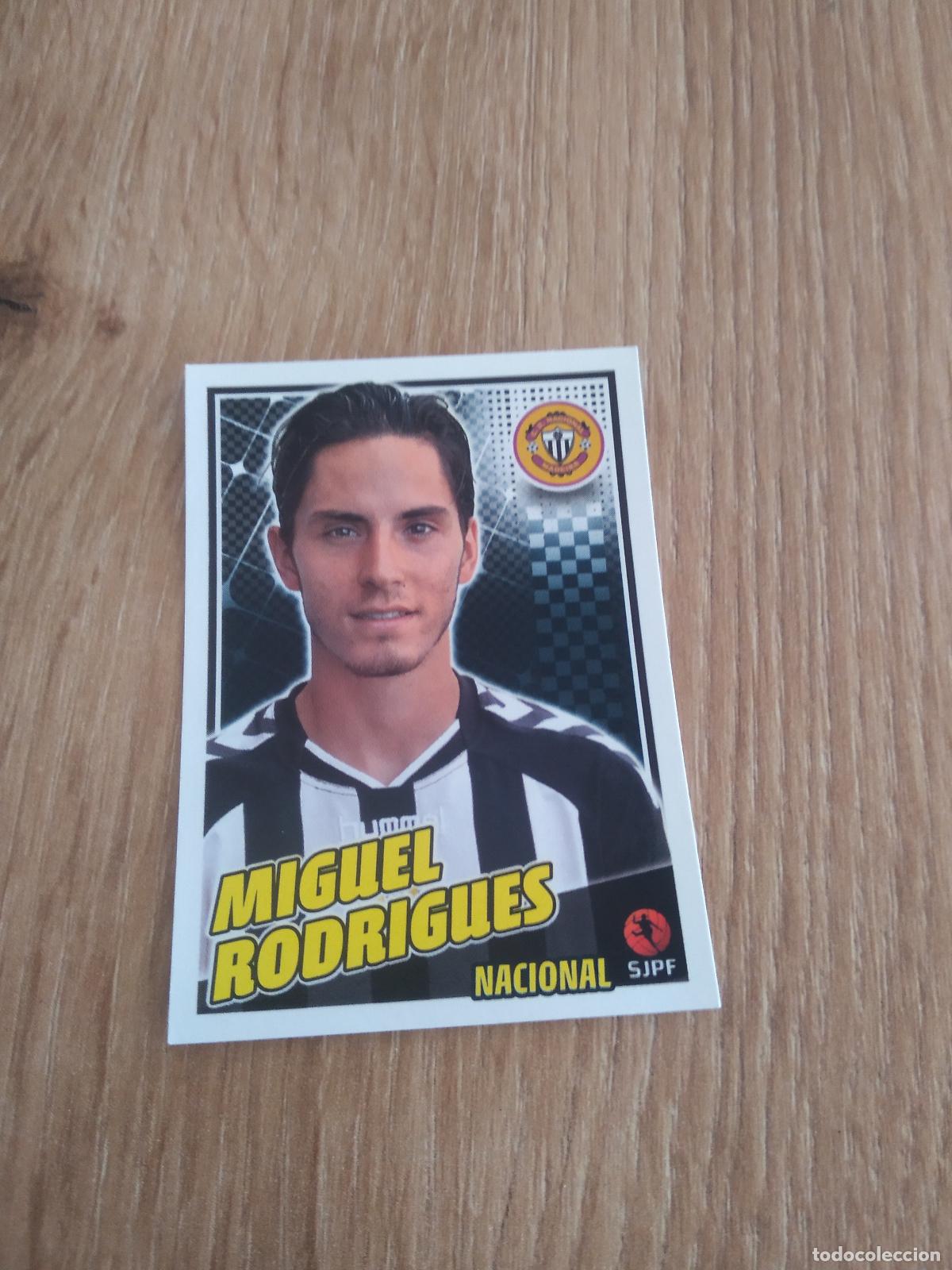 Football Stickers: 196 MIGUEL RODRIGUES NACIONAL CROMO FUTBOL PANINI LIGA PORTUGAL 2015-2016 FUTEBOL 15-16