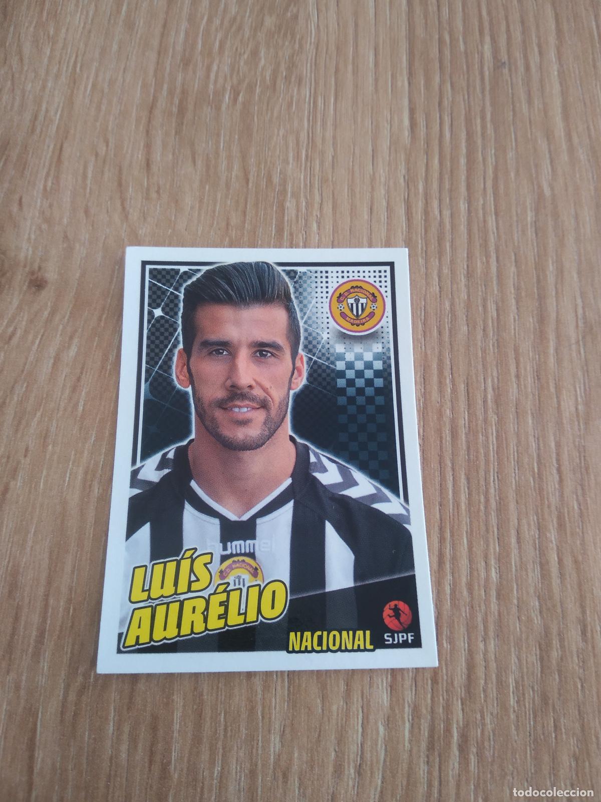 Cromos de F&uacute;tbol: 202 LUIS AURELIO NACIONAL CROMO FUTBOL PANINI LIGA PORTUGAL 2015-2016 FUTEBOL 15-16