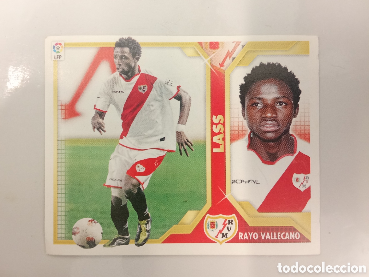 Cromos de F&uacute;tbol: LASS RAYO VALLECANO COLOCA LIGA ESTE 2011 2012 11-12. SIN PEGAR