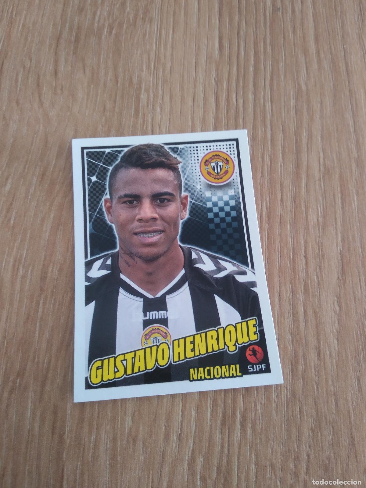 Cromos de F&uacute;tbol: 207 GUSTAVO HENRIQUE NACIONAL CROMO FUTBOL PANINI LIGA PORTUGAL 2015-2016 FUTEBOL 15-16