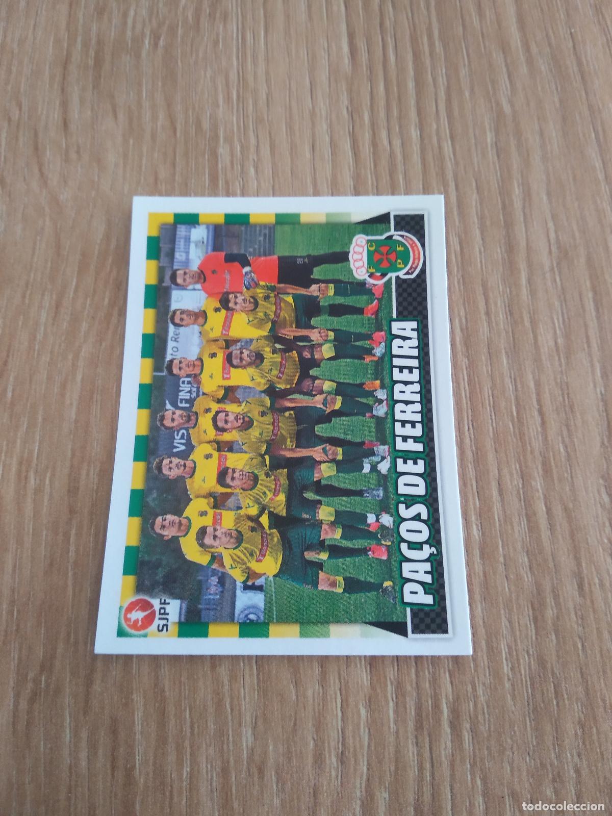Cromos de F&uacute;tbol: 209 EQUIPO PA&Ccedil;OS DE FERREIRA CROMO FUTBOL PANINI LIGA PORTUGAL 2015-2016 FUTEBOL 15-16