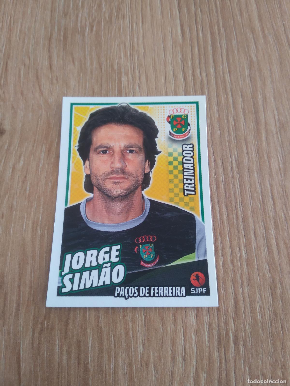 Cromos de F&uacute;tbol: 210 JORGE SIMAO PA&Ccedil;OS DE FERREIRA CROMO FUTBOL PANINI LIGA PORTUGAL 2015-2016 FUTEBOL 15-16