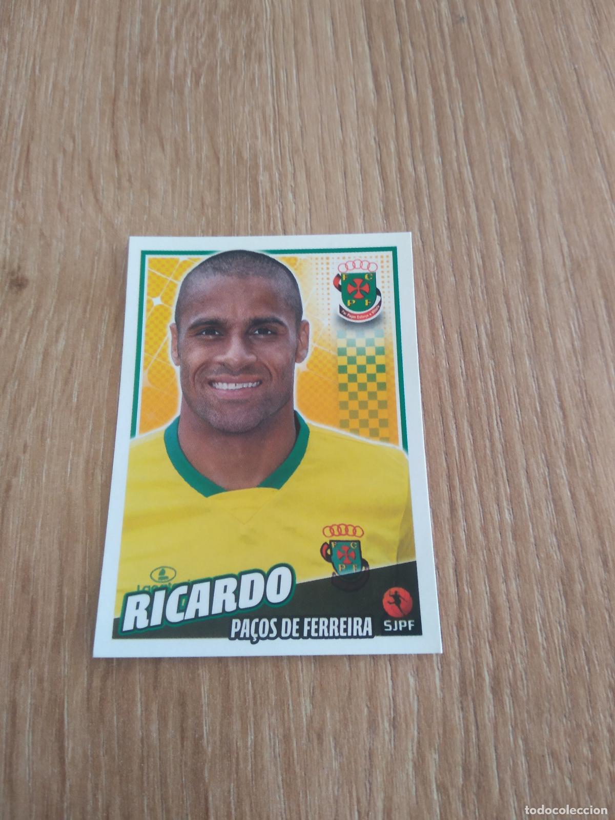 Cromos de F&uacute;tbol: 215 RICARDO PA&Ccedil;OS DE FERREIRA CROMO FUTBOL PANINI LIGA PORTUGAL 2015-2016 FUTEBOL 15-16